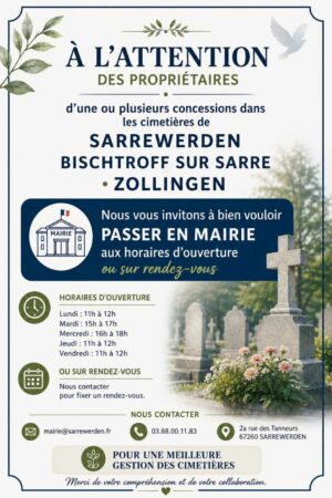 Régularisation des cimetières